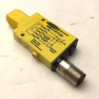 Banner SME312FVQD Mini-Beam Fiber Optic Amplifier, Voltage: 10-30VDC, NPN PNP - Image 1 of 4