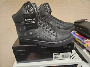 Sneaker Pastry Pop Tart Star Dance nere taglia 3 PK 193033 BAMBINI NUOVE IN SCATOLA - Foto 1 di 5