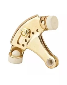Hinge Pin Door Stop - Polished Brass - Picture 1 of 2