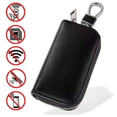Autoschlüssel Keyless Go Schutz RFID Auto Schlüssel Tasche Blocker Etui Hülle - Bild 1 von 4