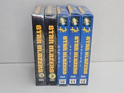 Star Blazers: The Quest for Iscandar VHS Tapes Volumes 2, 3, 10 , 11, 13 Yamato - Image 1 of 4
