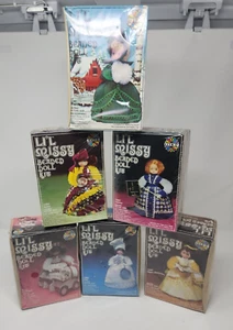 Li'l Missy Perlen Puppe Kit Vintage Walco Holiday Menge 6 Brandneu in Paketen - Bild 1 von 11