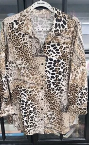 Chicos 2 (12-14) Womens Mixed Animal Print Tunic - Picture 1 of 7