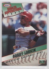 1995 Kraft Singles Superstars Food Issue Barry Larkin #24 HOF