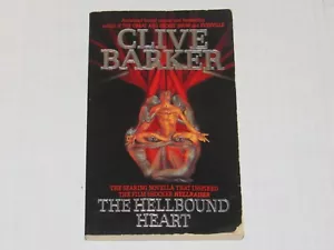 THE HELLBOUND HEART by Clive Barker (1991, Paperback) ~Rare Embossed~ HELLRAISER - Foto 1 di 5