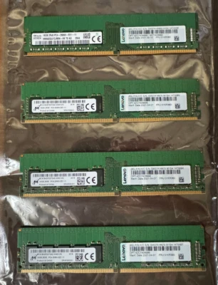 Lenovo 16GB 2Rx8 PC4-2666V-R DDR4 Registered Server-RAM Modul R-DIMM REG ECC - Bild 1 von 4