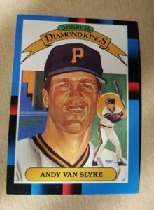 1988 Donruss Pittsburgh Pirates Baseball Card #18 Andy Van Slyke DK - Picture 1 of 2