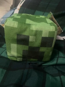 Minecraft Creeper Head Block 5” Plush Toy Factory Stuffed Figure Mojang Game NEW - Picture 1 of 4