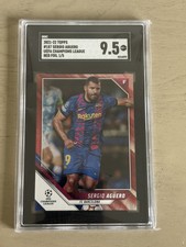 2021-22 Topps Sergio Aguero Red Foil 1/5