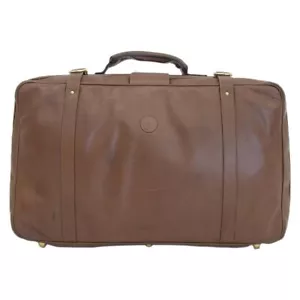 Gucci 70's Travel Garment Bag Trunk Business Leather 42x71x21cm pre-owned - Picture 1 of 10