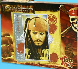 WHOLESALE 100pc Disney Puzzle(Lot of 8)PIRATES OF THE CARIBBEAN AT WORLDS END#1 - Picture 1 of 1