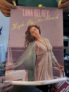 Lana Del Rey Hoch am Strand Leinwandbild Poster 12”x18” - Bild 1 von 3