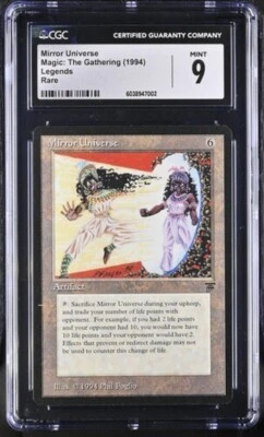 Mirror Universe, Legends MTG. CGC 9 Mint! - Image 1 of 2