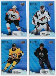 2021-22 Upper Deck Allure Rainbow Blue/Purple #/199 #R-1 to R-100 Pick From List - Picture 1 of 1