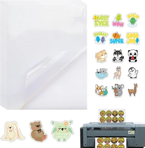 20 Blatt Sticker Papier zum Bedrucken, A4 Selbstklebende Folien, Klebefolien Dru - Bild 1 von 7