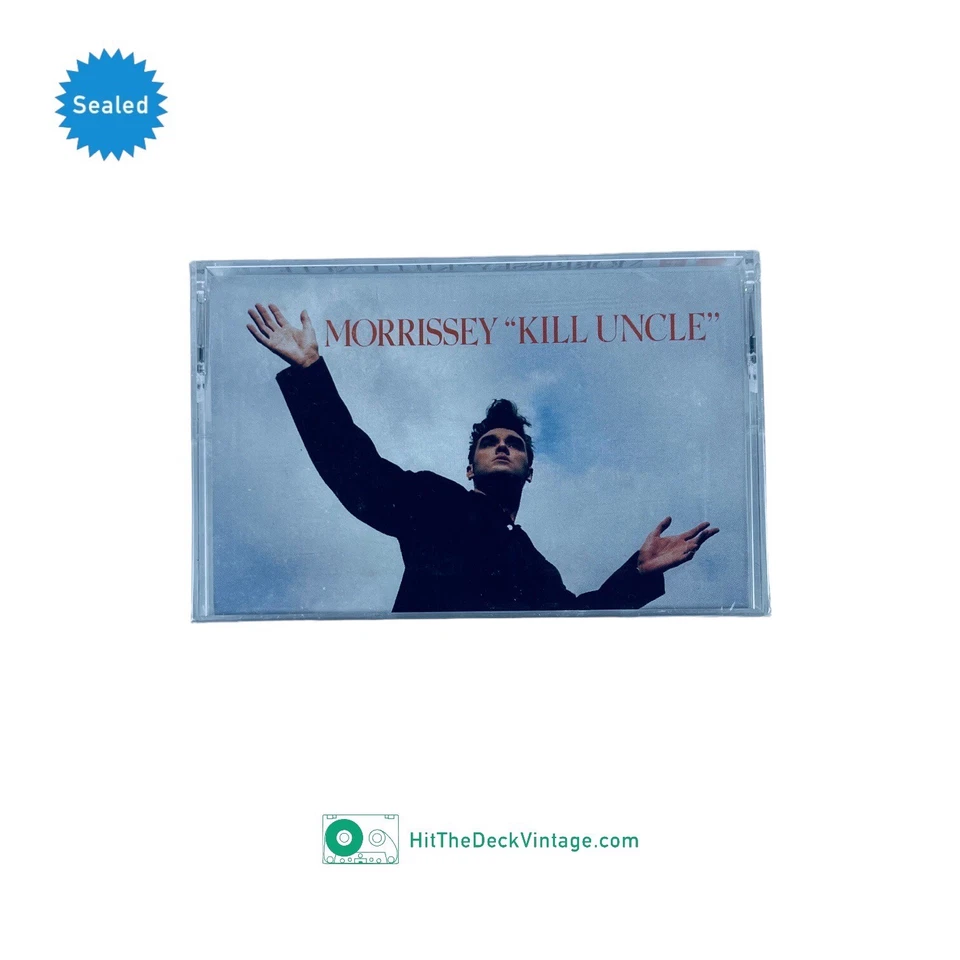 Morrissey - Kill Uncle Cassette Tape (1991) Club Ed., The Smiths SEALED - Image 1 of 4