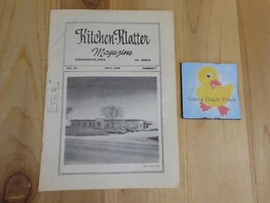 Kitchen Klatter Magazine July 1982 Summer Salads Thoughts About Our Flag  - Picture 1 of 5