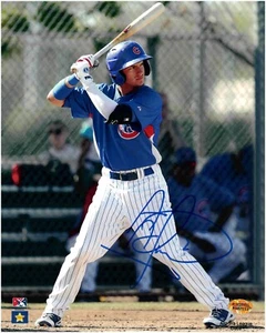 Albert Almora-Chicago Cubs-Autographed 8x10 Baseball Photo - Picture 1 of 1