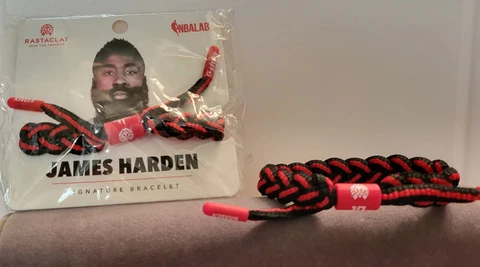 James Harden Signature Bracelet Red And Black Cover