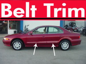 For Mitsubishi GALANT CHROME SIDE BELT TRIM DOOR MOLDING 1996 - 2003 - Picture 1 of 1