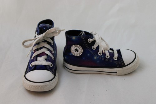Sneakers Converse Chuck Taylor All Star Hi Cosmic Galaxy 770562F tela giovane 7