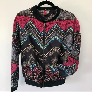 H&M DIVIDE retro 80s 90s inspired jacket S - Picture 1 of 3