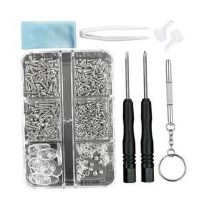 Brillen-Reparatur-Set, Tragbare Nasenpads, Schrauben, Brillen-Reparatur-Set, - Picture 1 of 7
