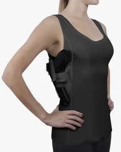 Canotta donna a compressione con fondina nascosta - Foto 1 di 11