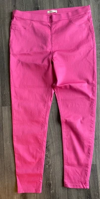 Pink Size 18 Jeggings - Image 1 of 4