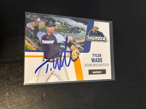 2016 Trenton Thunder Tyler Wade in person autograph card - Picture 1 of 2