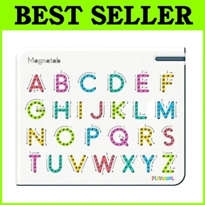Magnetische Großbuchstaben von A bis Z - Lernspielzeug für Kleinkind - Bild 1 von 9