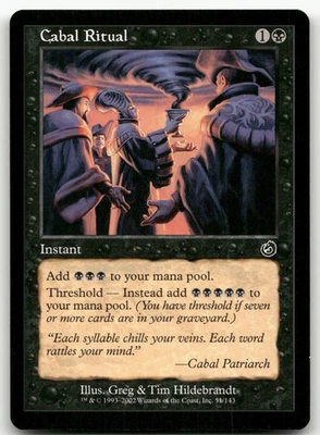 Cabal Ritual #51 (NM) Torment TOR Magic MTG - Image 1 of 2