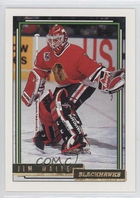 1992-93 Topps Gold Jimmy Waite #100 - Image 1 of 2