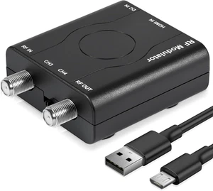 HDMI to RF Modulator, HDM61 VHF HDMI to RF Converter Adapter for TV NTSC Format  - Picture 1 of 12