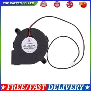 Brushless DC Cooling Fans Blower 5015S 12V 2-Pin 50x50x15mm for Multi Use - Afbeelding 1 van 9