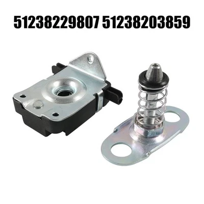 For BMW Upper Hood Lock with Latch Ring for E46 E39 E52 E53 51238203859 - Image 1 of 4