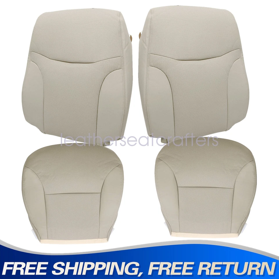 For 2002 2003 2004 2005 2006 Lexus ES300 ES330 Front Bottom-Top Seat Cover Tan Foto 1 de 4