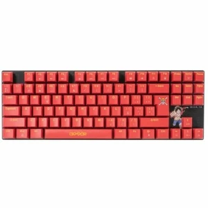 Klawiatura z myszką FR-TEC OP4001 QWERTY bordowa czerwień - Zdjęcie 1 z 8