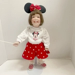 Vintage Disney Ashton Drake Minnie Mouse Puppe signiert Titus Tomescu - Bild 1 von 8