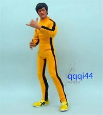 Game of Death Bruce Lee 1/6 Yellow Jumpsuit Costume For Action Figure Model 30cm