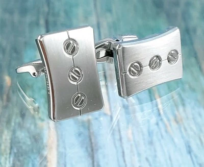 Gemelos Rochet de acero inoxidable. M040380 Foto 1 de 4