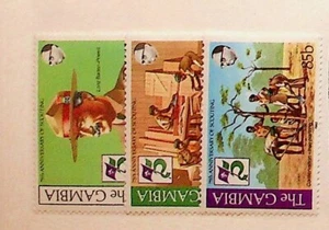 GAMBIA Sc 440-42 NH ISSUE OF 1982 - SCOUTS - (SC1) - Picture 1 of 1