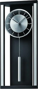 Seiko Modern Noir Wanduhr mit Pendel und Dual Chimes Seiko QXH068K - Bild 1 von 2