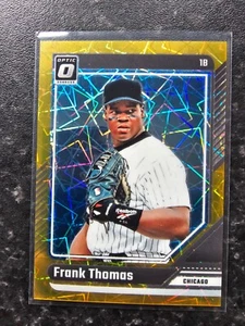 Frank Thomas Donruss Optic Gold /10 - Picture 1 of 3