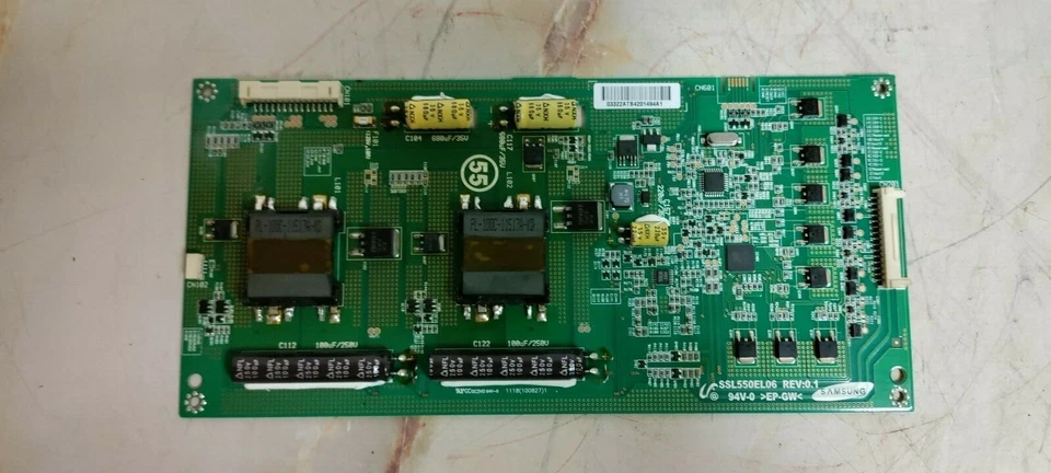 PLACA DE CIRCUITO INVERSOR RETROILUMINACIÓN SAMSUNG SSL550EL06 REV0.1 Foto 1 de 4