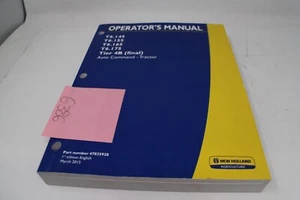 New Holland T6.145 T6.155 T6.165 T6.175 Tier 4B Operator's Manual - 47835928 - Picture 1 of 4