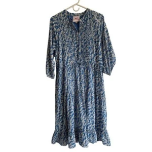 Banjanan Exclusive Shadow Bloom Marina Bazaar Dress, Size L - Picture 1 of 8