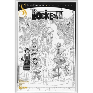 Locke & Key Sandman Hell & Gone #1 B&W Rodrique Variant 1:10 - Imagen 1 de 1