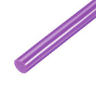 Hot Melt Glue Gun Sticks, 250mm x 7mm,Use with Most Glue Guns,Purple,10pcs