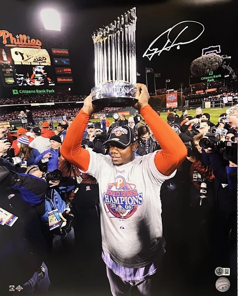Phillies World Series Champ RYAN HOWARD Signed 16x20 Philadelphia photo #2 AUTO - Image 1 of 1